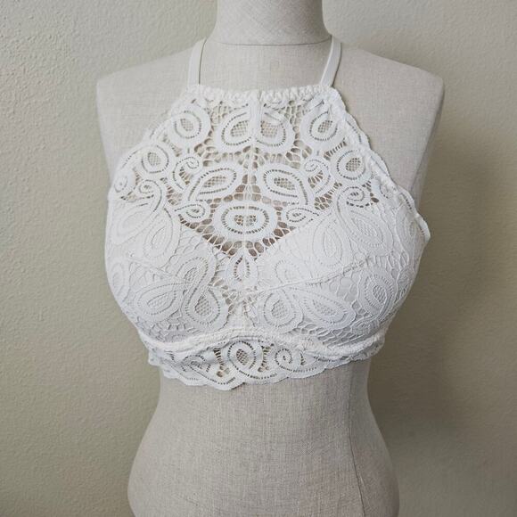 PINK Victoria's Secret Other - Pink bralette white push up Small